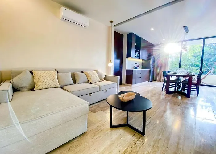 1br Retreat Near Aldea Zama With Pool
