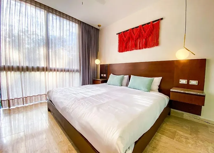 1br Retreat Near Aldea Zama With Pool Appartement