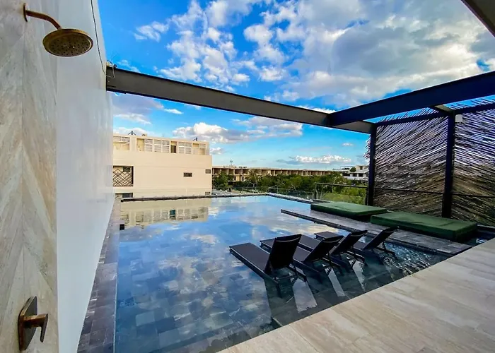 1br Retreat Near Aldea Zama With Pool Appartement *